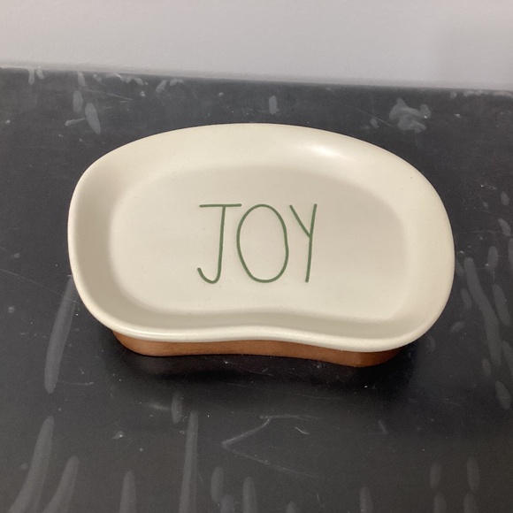 Rae Dunn joy soap dish - Picture 1 of 1